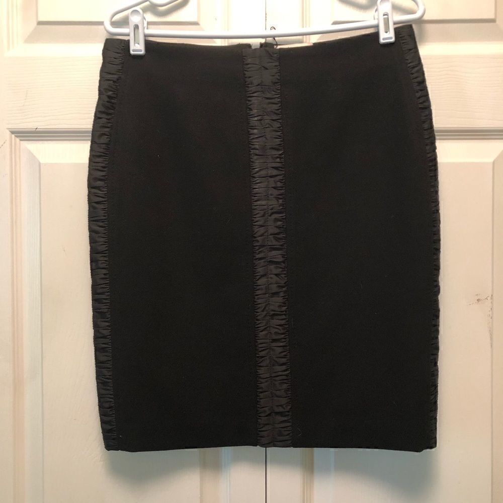 Anna Molinari Wool Pencil Skirt